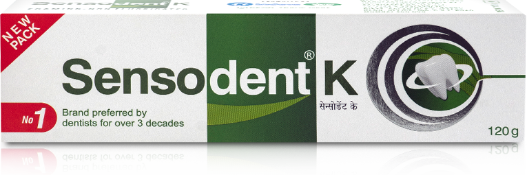 Sensodent Kf toothpaste 120g product image on a plain white background.