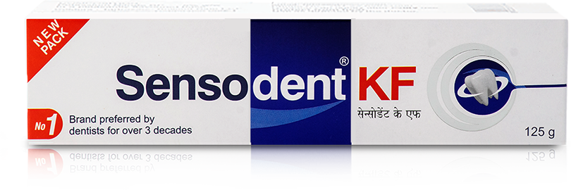 Sensodent Kf toothpaste tube 125g for oral care